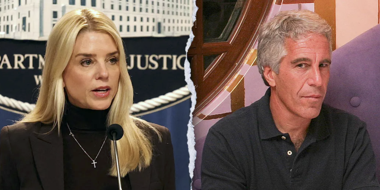 AG Bondi says Epstein client list is sitting on her desk right now